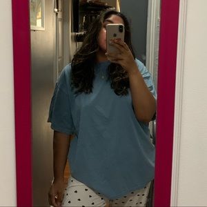 Oversized Blue T-shirt